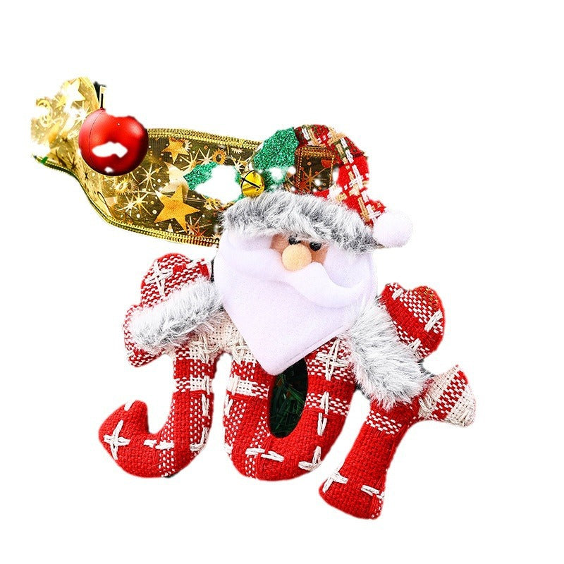 Cute Christmas tree ornament in snowman design Kalsten