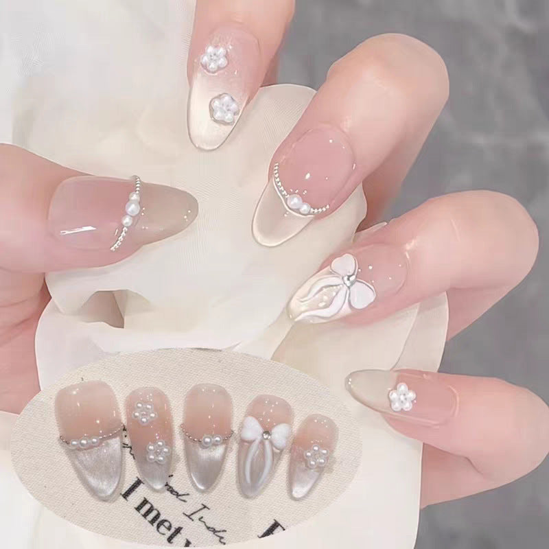 Decorative 3D Butterfly Press-On Nails Kalsten