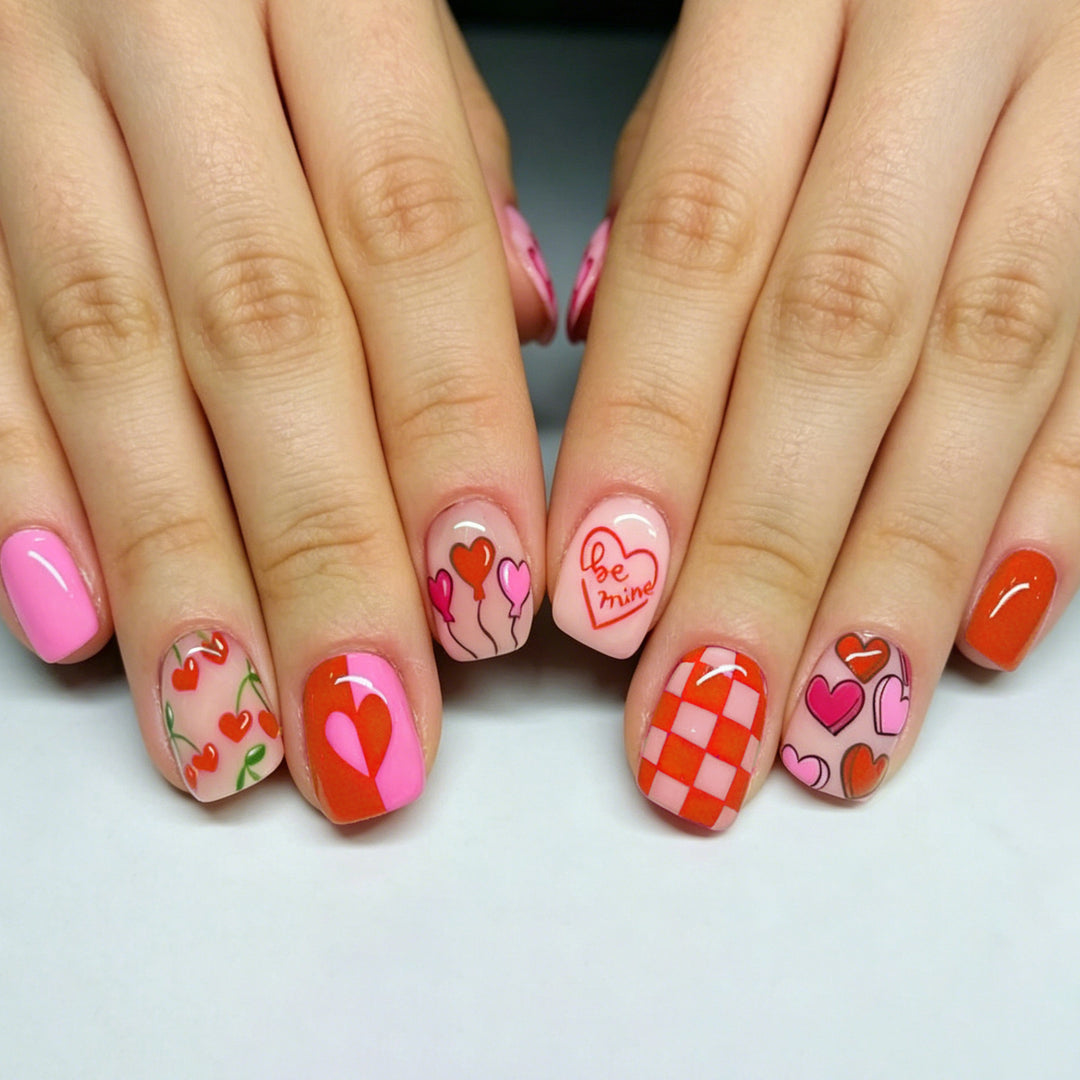 Creative Valentine's Day Nail Art Design Kalsten
