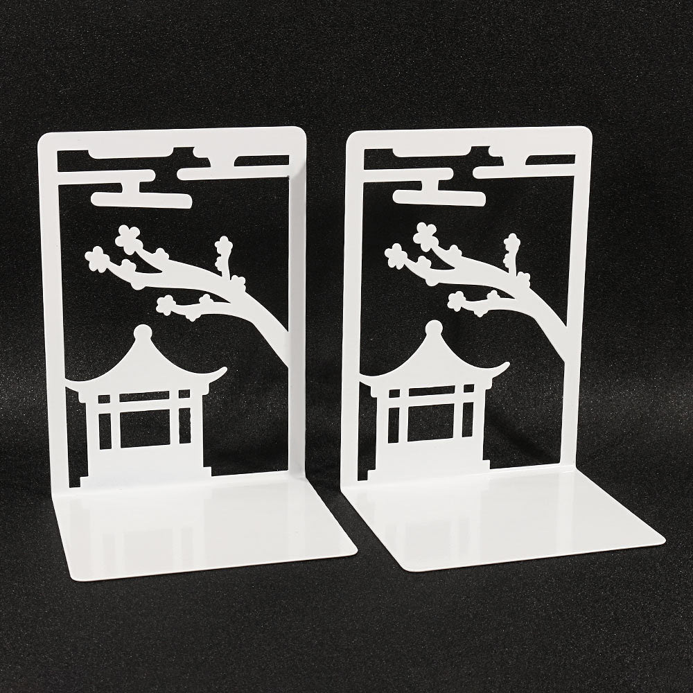 Artistic Deer-Themed Book Ends