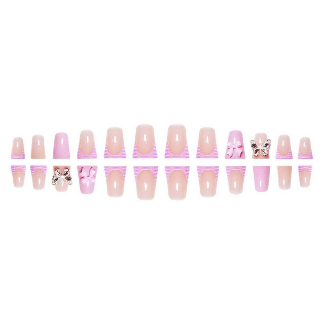 Decorative Butterfly-Inspired Nail Enhancements Kalsten