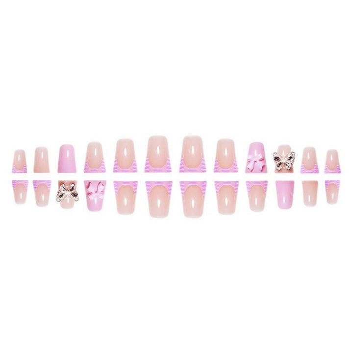 Decorative Butterfly-Inspired Nail Enhancements Kalsten