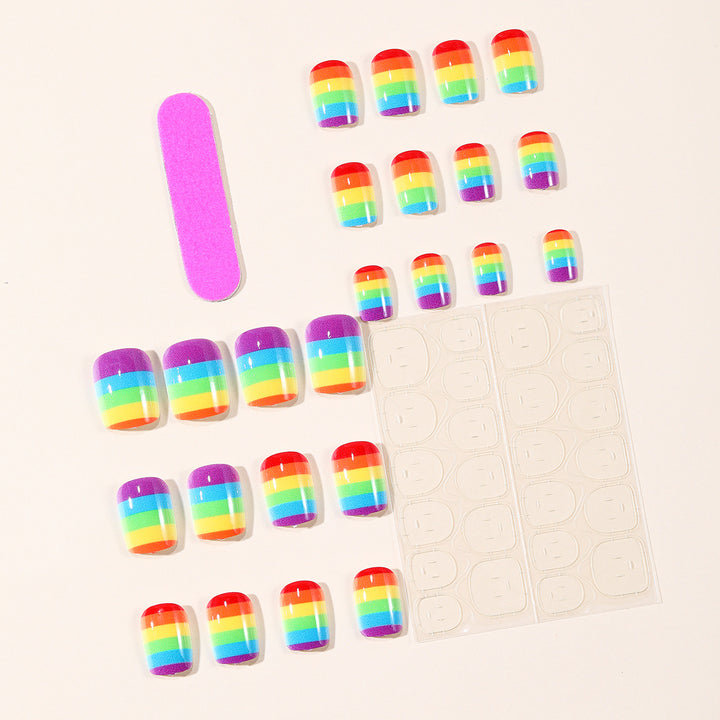 Rainbow Gradient Nail Art Kit Kalsten