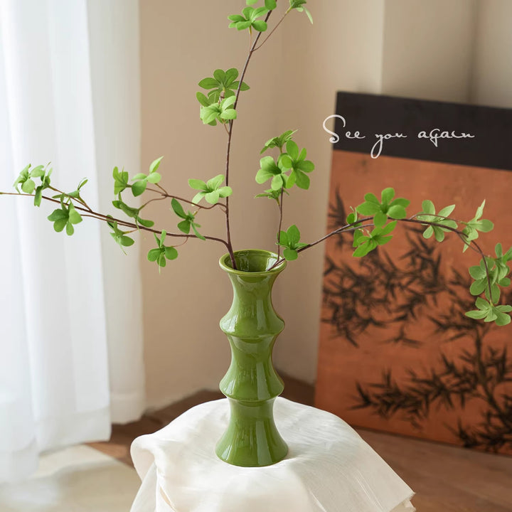 Contemporary Ceramic Decorative Vase for Home Decor