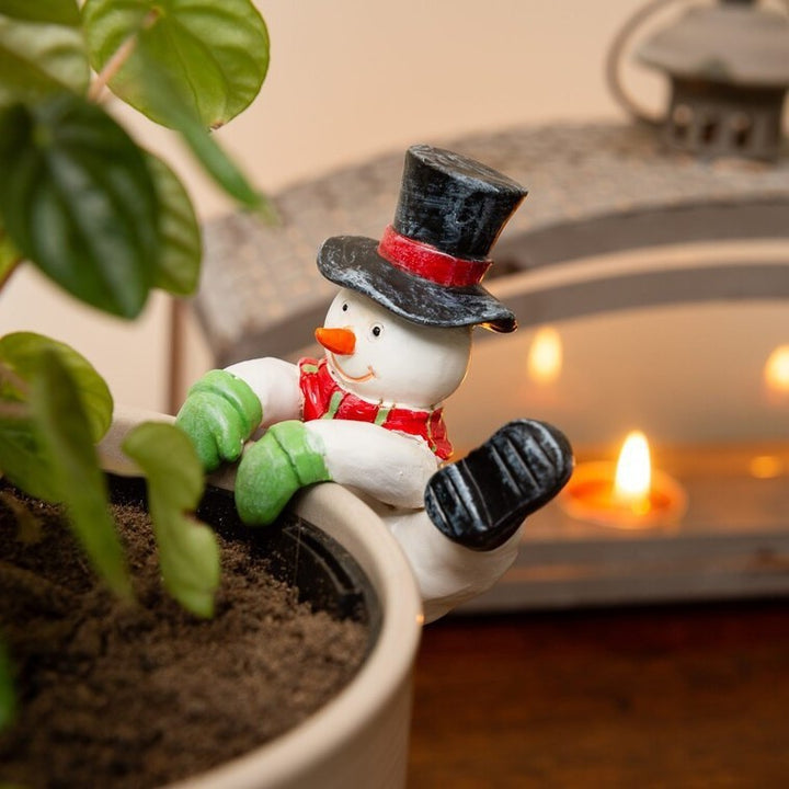 Decorative Snowman Plant Decoration Kalsten