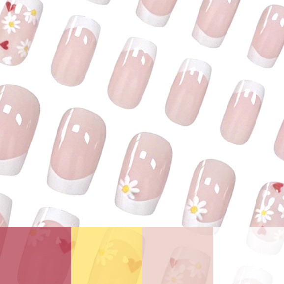Acrylic Floral Nail Art Enhancements Kalsten