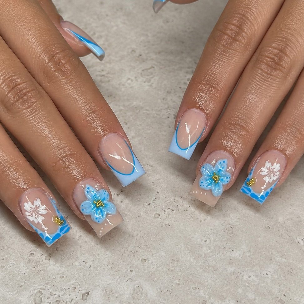 Decorative Floral Nail Art Extensions Kalsten 1789915778