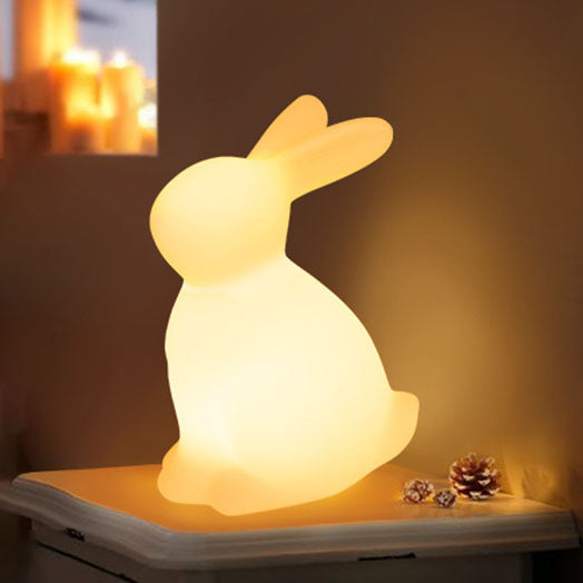 Contemporary Creative Rabbit PE LED Table Lamp for the Bedroom | Noxord