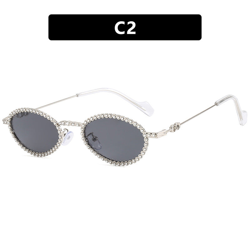 Ladies' fashionable sunglasses with a unique, playful rim Kalsten