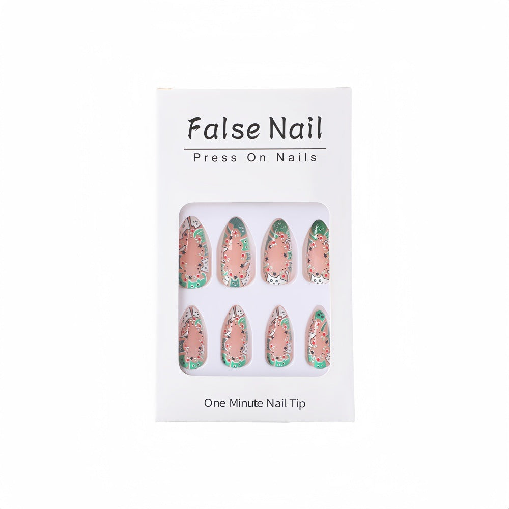 Artificial nail tips in creative design Kalsten