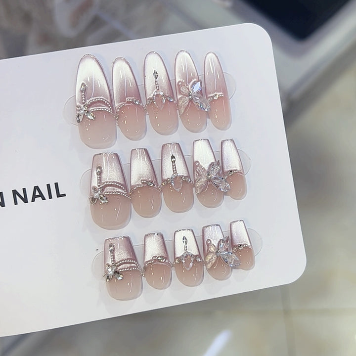 Elegant Nail Extension Design Set Kalsten