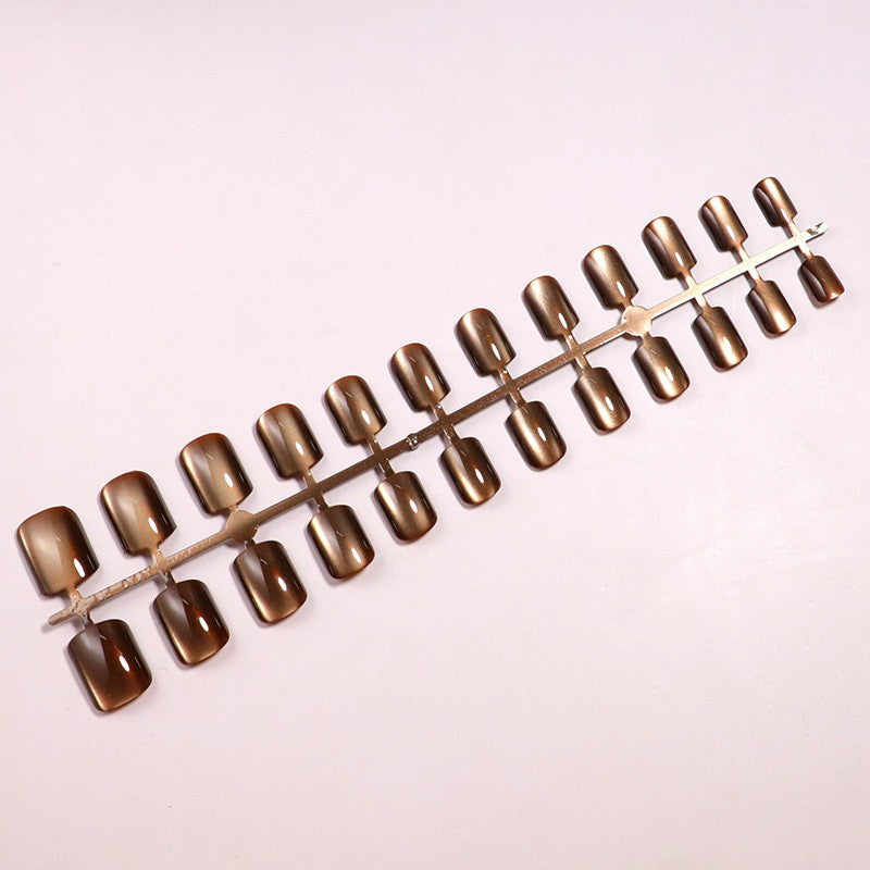 Premium Almond-Shaped Press-On Nails with Ombré Effect Kalsten
