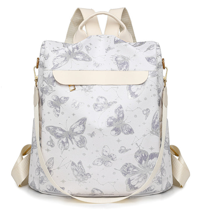 Backpack with Elegant Butterfly Design and Practical Compartments Kalsten