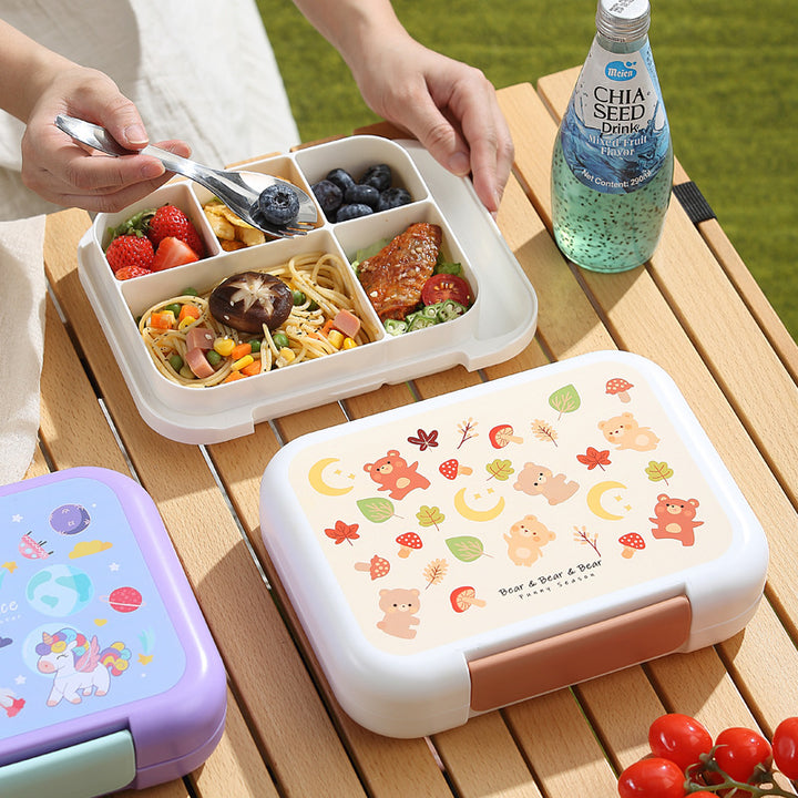 Cute Cartoon-Themed Lunch Box