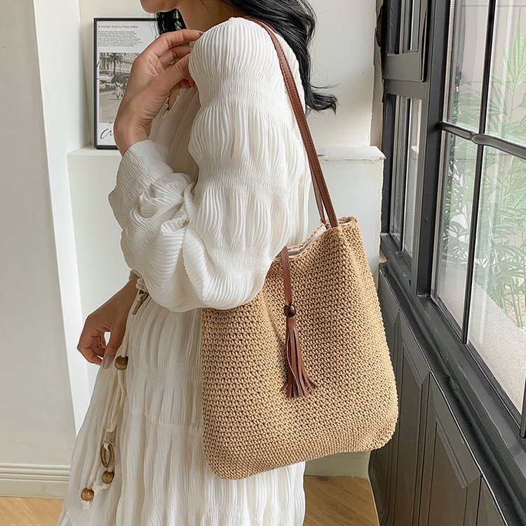 Hand-crocheted tote bag Kalsten