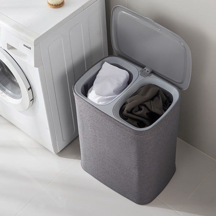 Practical laundry container with stylish lid Kalsten