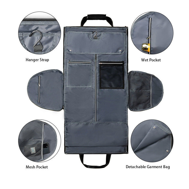 Elegant Travel Bag with Integrated Clothing Protection Kalsten