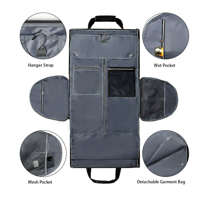 Elegant Travel Bag with Integrated Clothing Protection Kalsten