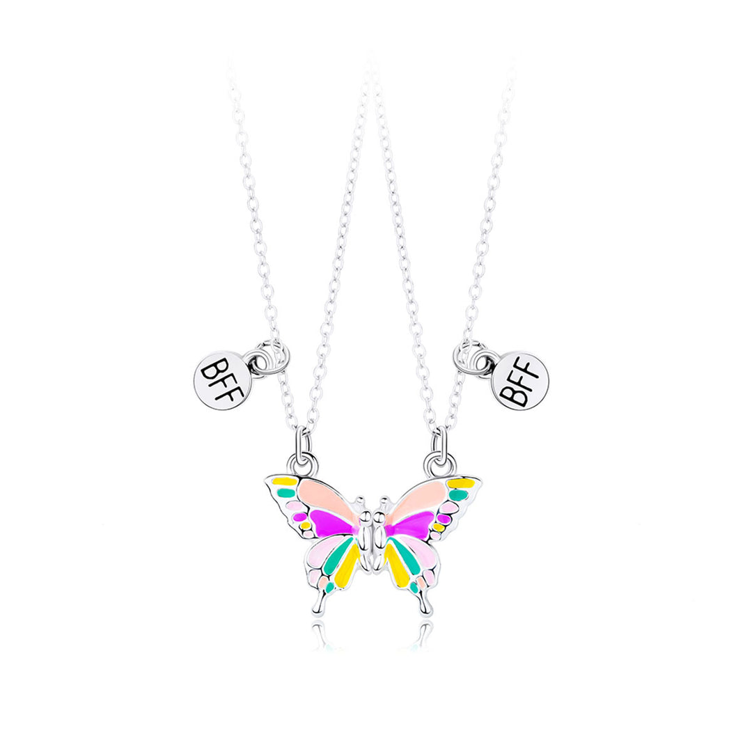 Butterfly Pendant Friendship Necklace Kalsten