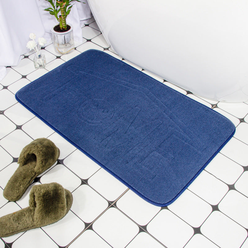 Plush Bath Mat Kalsten