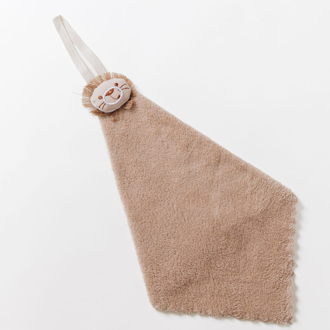 Plush Mouse Hooded Baby Bath Towel with Hanging Loop