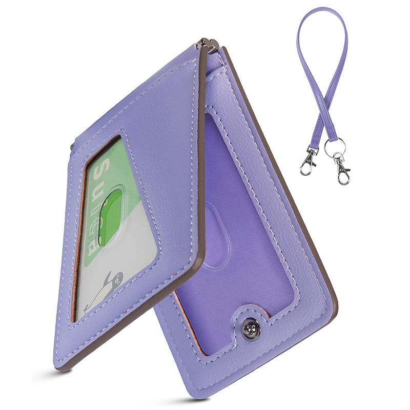 Secure Zippered Leather Cardholder Kalsten