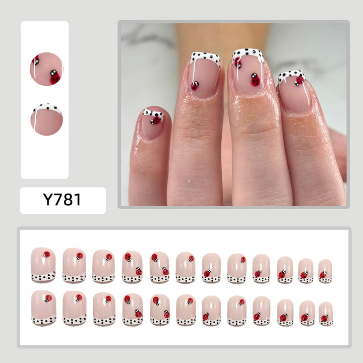 Creative Nail Art with Ladybug Motifs Kalsten