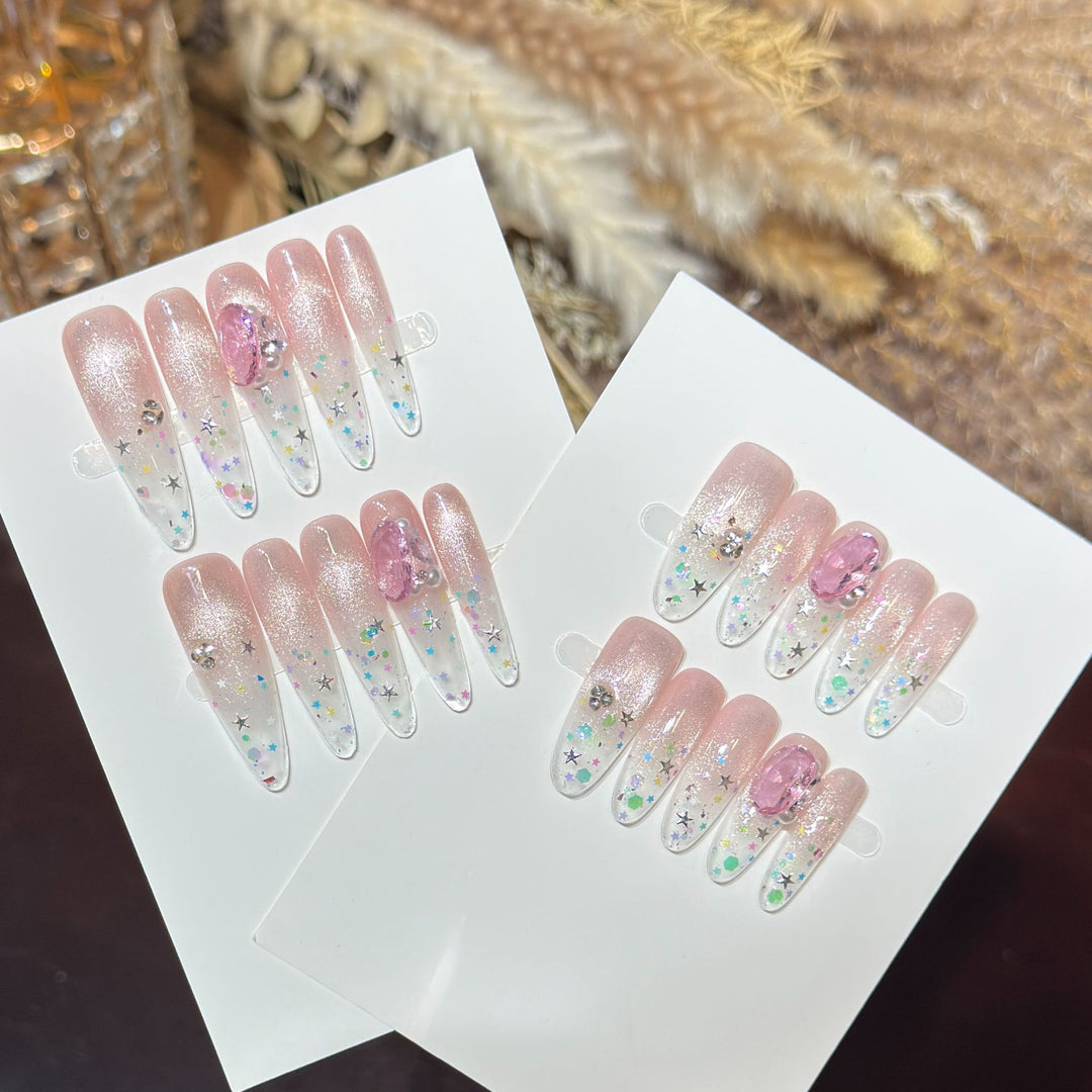 Decorative Press-On Nail Art Set Kalsten