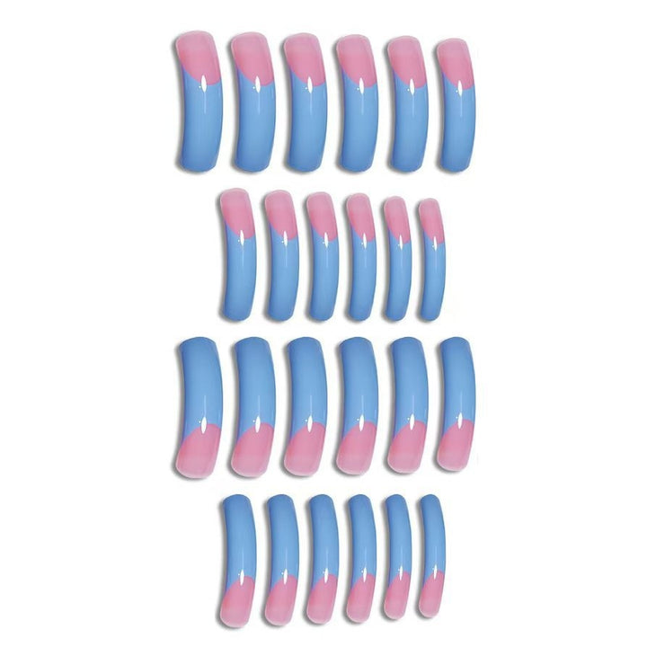 Glossy Long Stiletto Press-On Nails Kalsten