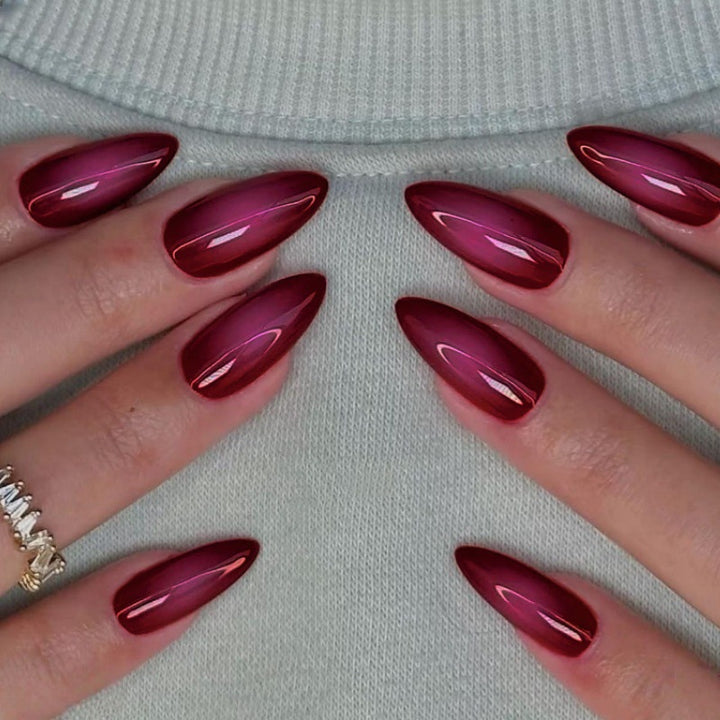 Premium Glossy Stiletto Press-On Nail Tips Kalsten