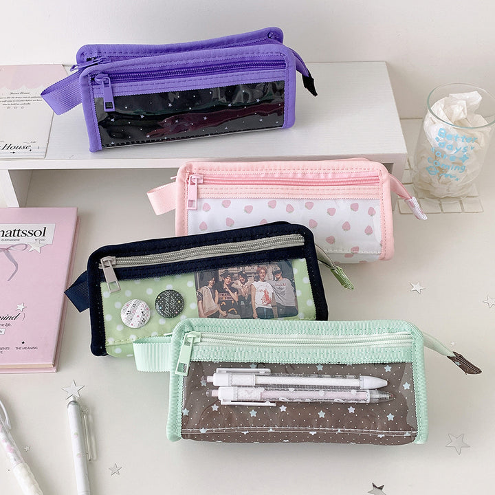 Star Patterned Pencil Case Kalsten