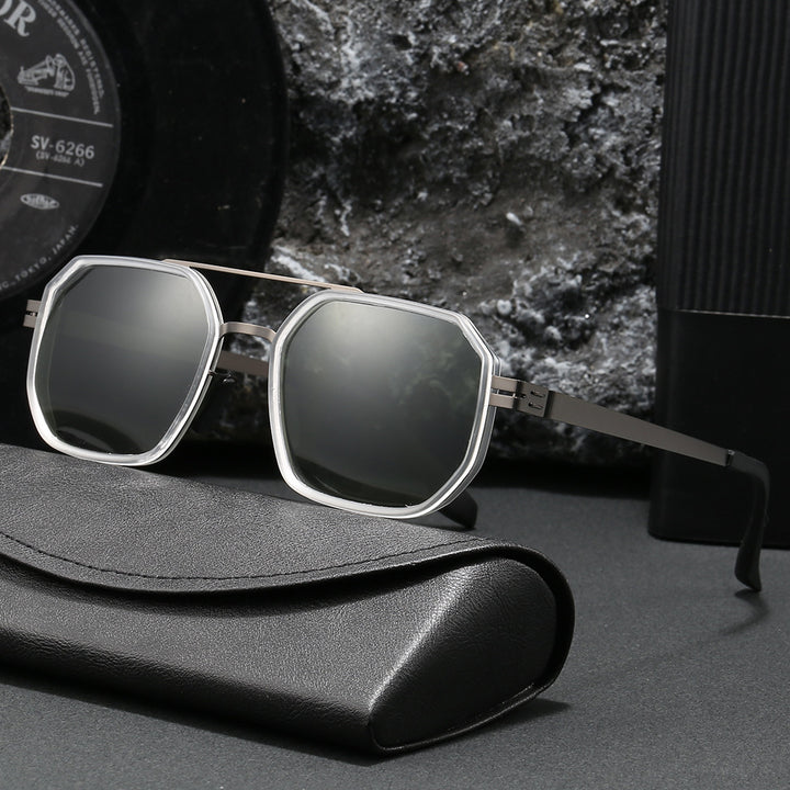 Women Elegant Octagonal Sunglasses Kalsten