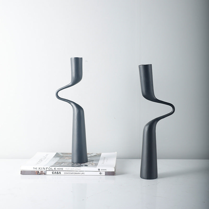 Unique Sculptural Candle Holder