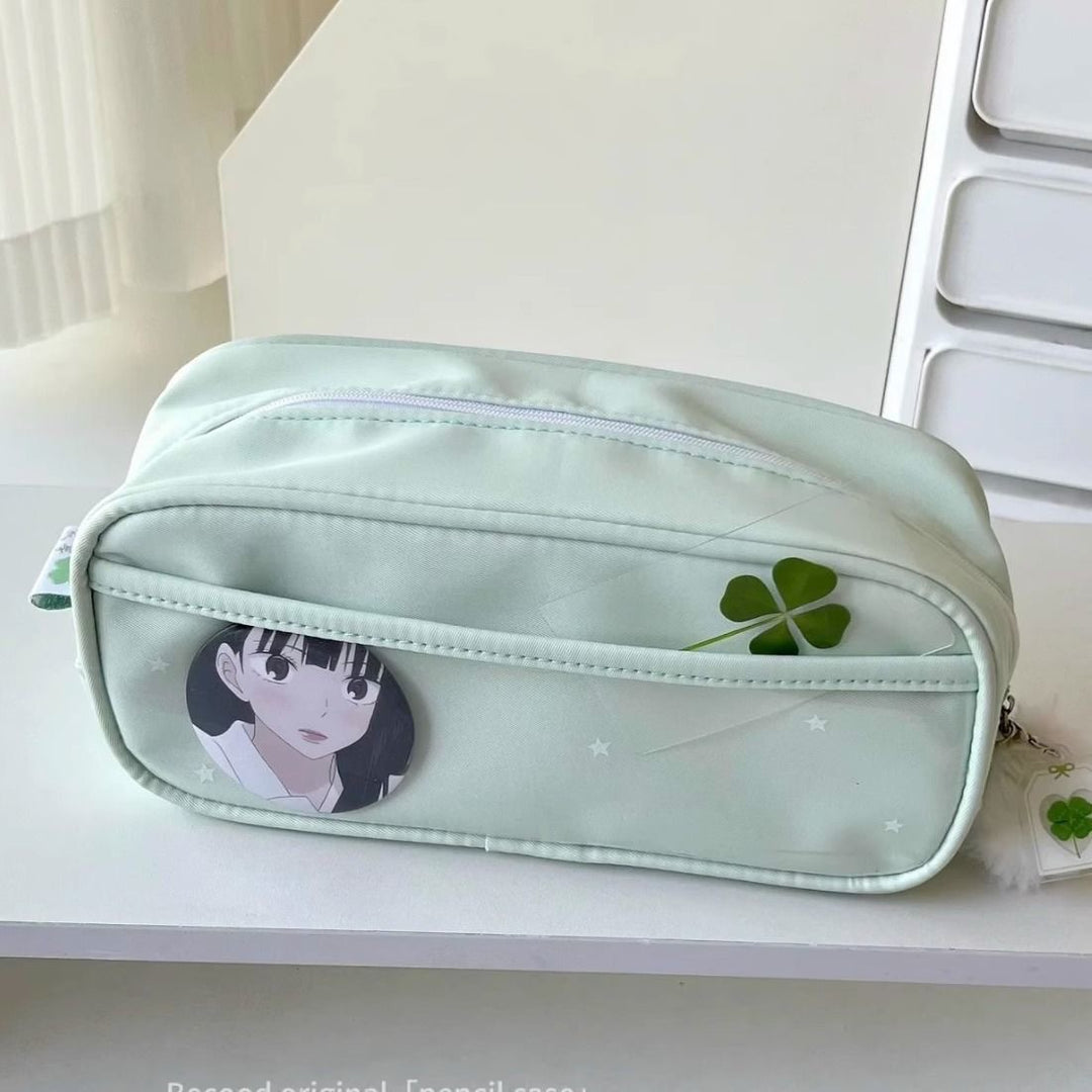 Clear Windowed Pencil Case