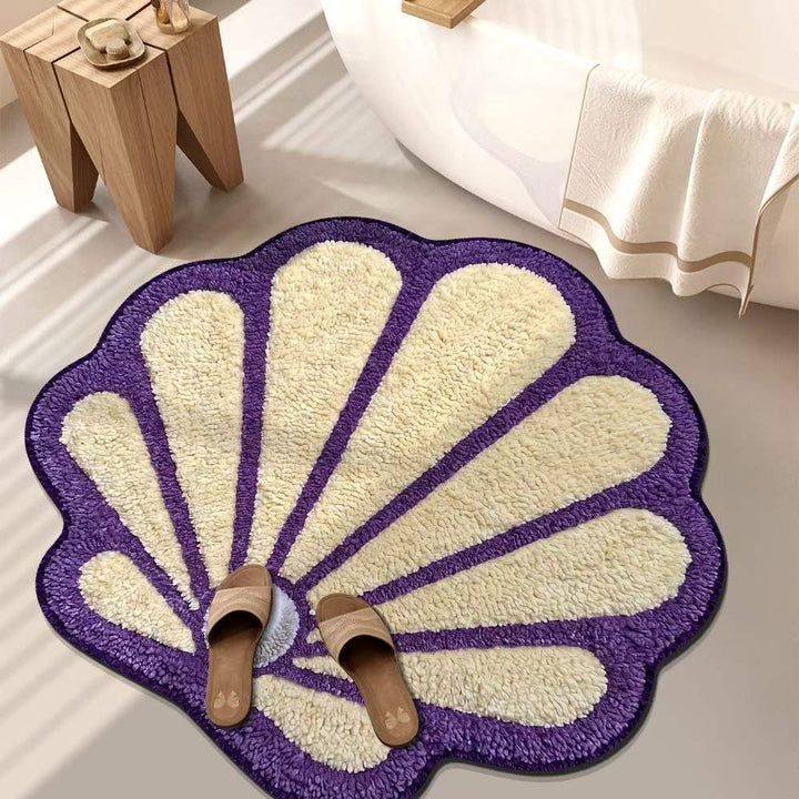 Playful Tiger-Themed Bathroom Mat Kalsten