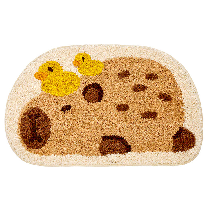 Plush Cat-Themed Area Rug