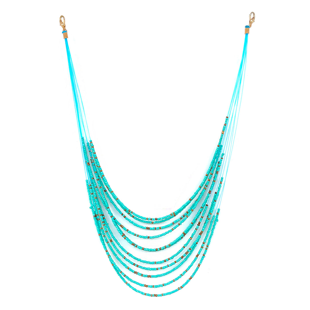 Multi-Strand Beaded Necklace Kalsten