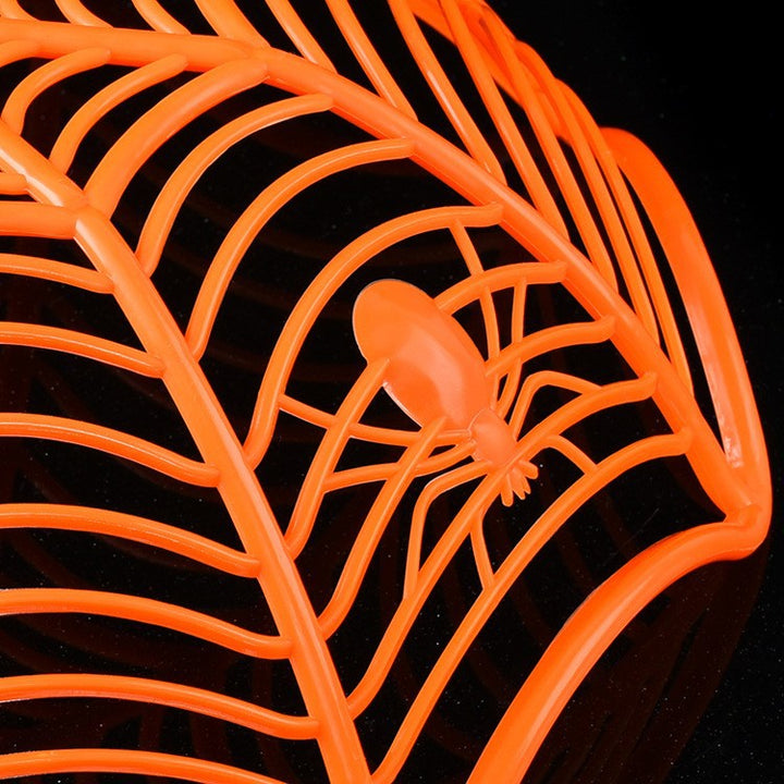 Halloween-Themed Spider Web Snack Bowl Kalsten
