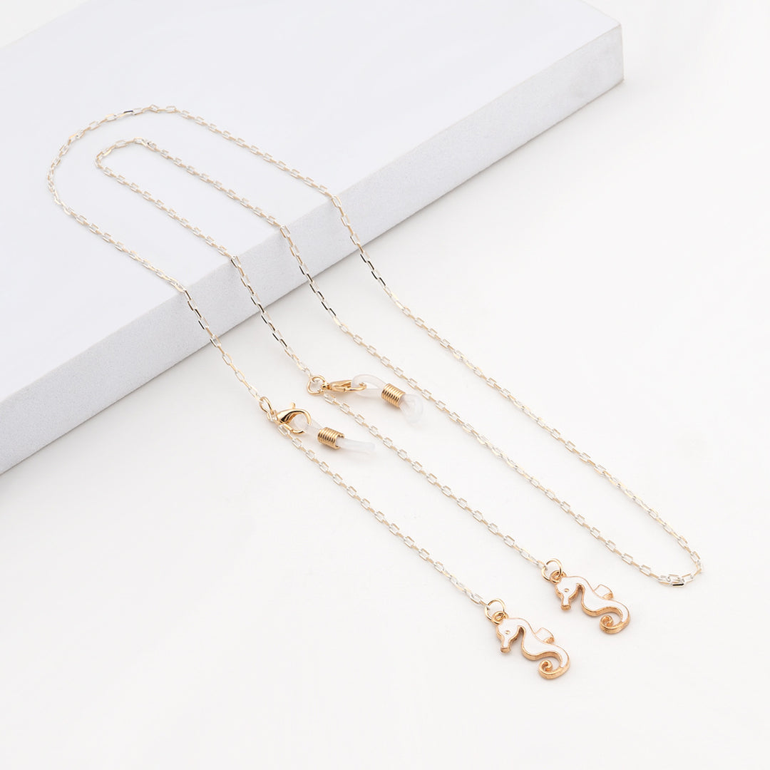 Elegant Geometric Eyewear Chain Kalsten