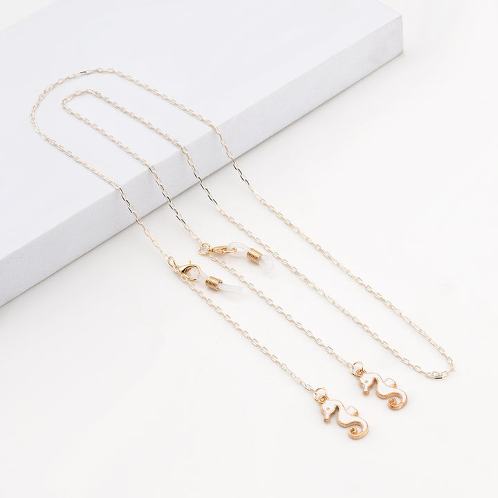 Elegant Geometric Eyewear Chain Kalsten