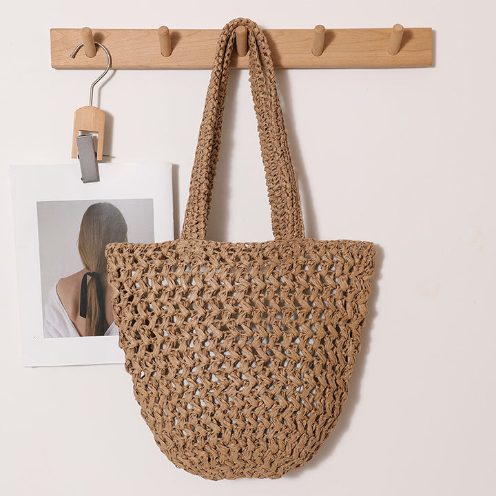 Hand-knotted cotton tote bag Kalsten
