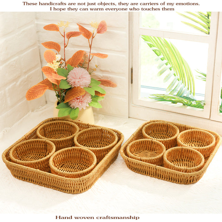 Multi-Function Woven Storage Basket Set Kalsten