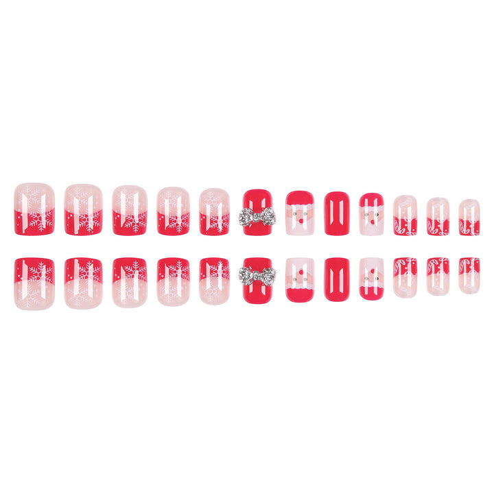 Festive Christmas Nail Art Extensions Kalsten