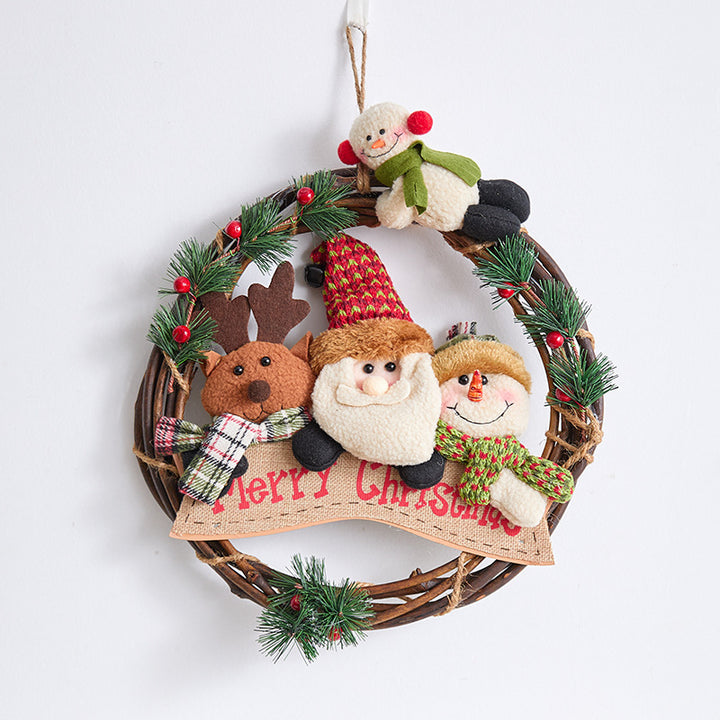 Christmas wreath with lights Kalsten