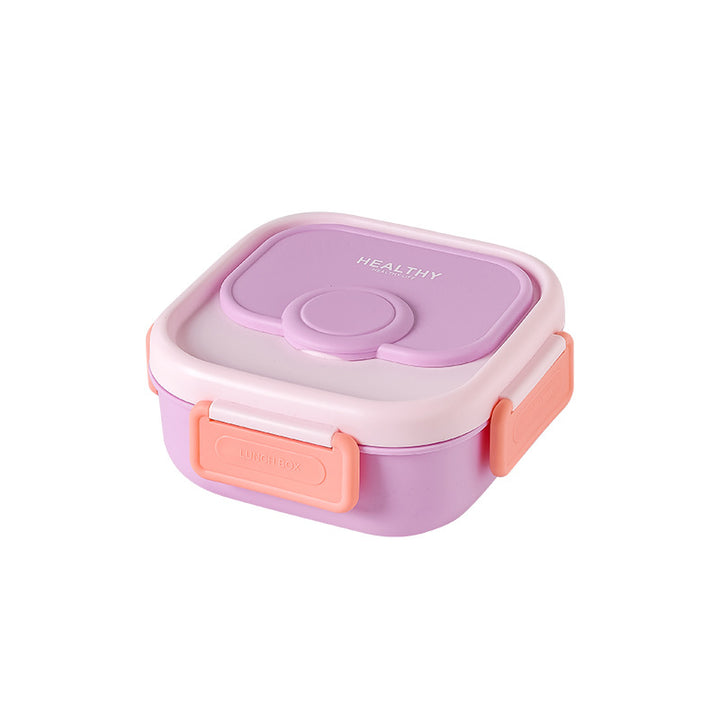 Multi-Sectional Food Storage Container with Airtight Lid