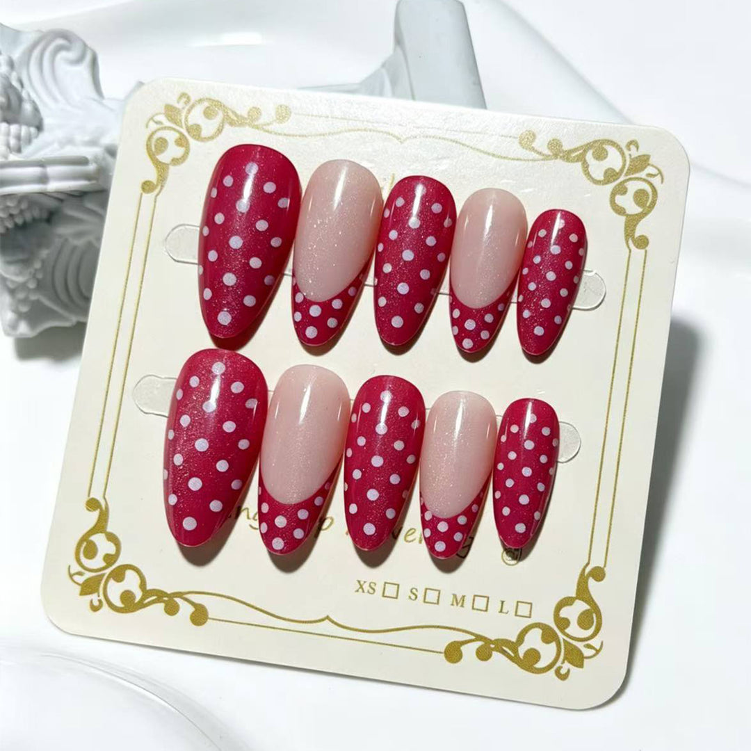 Trendy Pointed Tip Press-On Nail Set Kalsten