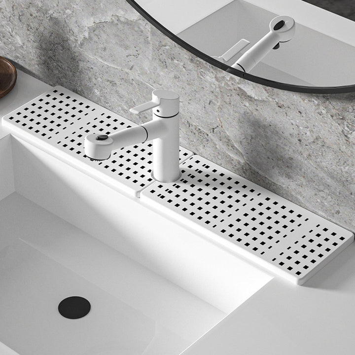 Decorative Sink Faucet Protector Mat