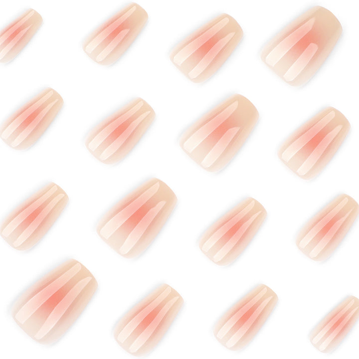 Elegant Gel Nails with Naturally Glossy Finish Kalsten