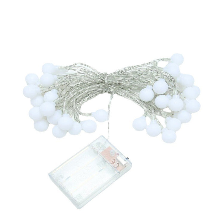 Decorative Outdoor LED Star And Globe String Lights Weather-Resistant Versatile Hanging Garland Kalsten