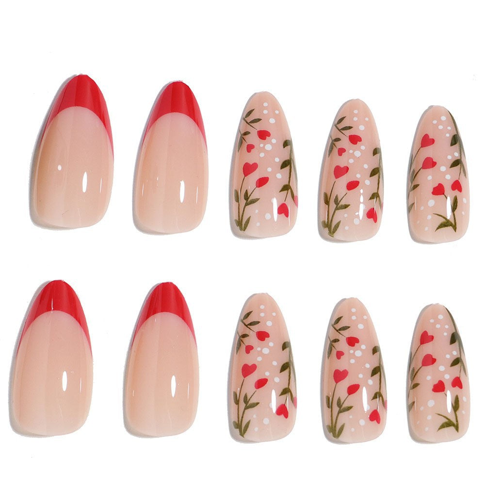 Decorative Press-On Nail Set Kalsten